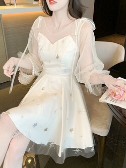 แบบชุดเดรสสวยๆ ชุดเดรสน่ารักๆสไตล์เกาหลี