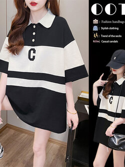 เสื้อยืดคนอ้วนแบบโอเวอร์ไซส์แบบ ulzzang fashion สนใจทักแชท