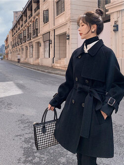 เสื้อโค้ท เสื้อโค้ทกันหนาว เสื้อโค้ทผ้าขนสัตว์