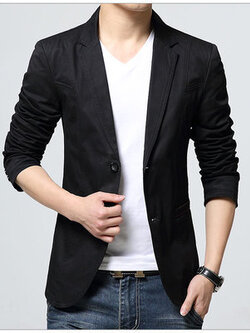 สูท Blazers ผู้ชาย เสื้อคลุมสไตล์สูท สำหรับผู้ชาย