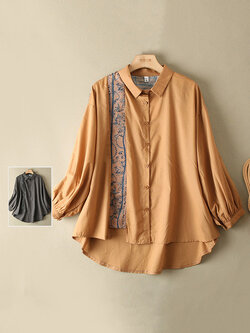 เสื้อลินิน เสื้อผ้าฝ้ายลินิน เสื้อเชิ้ตผ้าลินิน