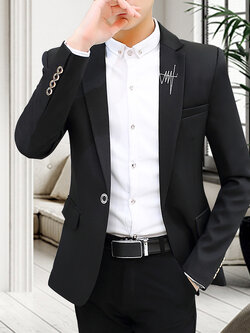 สูท Blazers ผู้ชาย เสื้อคลุมสไตล์สูท สำหรับผู้ชาย