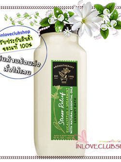 Bath & Body Works Aromatherapy / Luxury Bath 445 ml. (Stress Relief - Eucalyptus Spearmint) *มีตำหนิป้ายลอก
