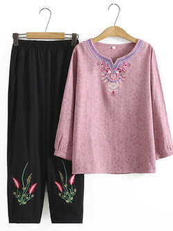 เสื้อลินินสไตล์ผู้ใหญ่ เสื้อคุณแม่ เสื้อผู้ใหญ่ แบรนด์ LININ