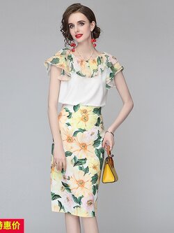 ชุดเดรสแฟชั่น ชุดเดรสยาว