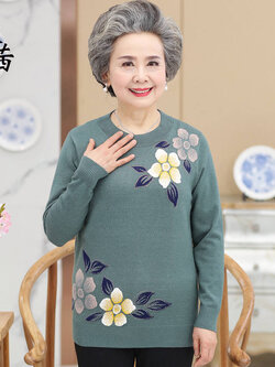 เสื้อคุณยาย เสื้อผู้วัยอายุ60-70ปี เสื้ออาม่า เสื้อผู้สูงอายุ