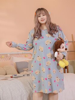 ชุดนอนคนอวบ-อ้วน 3X-6XL