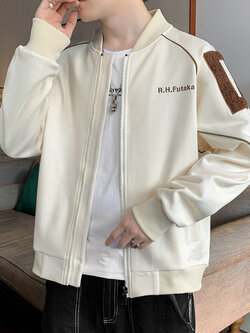 เสื้อแจ็คเก็ตเบสบอล เสื้อคลุม เสื้อแขนยาวสไตล์เกาหลี