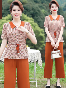 เสื้อผ้าคุณแม่วัย 60 เสื้อคนแก่ผู้หญิงวัย60