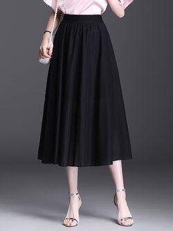 กระโปรงยาว กระโปรงยาวทรงเอ กระโปรงทำงาน