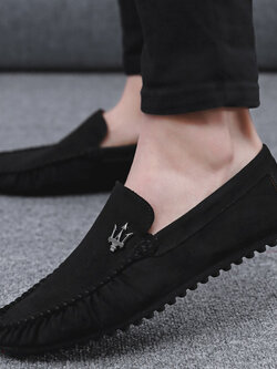 รองเท้าหนังผู้ชาย มีไซส์39-44 รองเท้าโลฟเฟอร์ชาย Slip-On Shoes