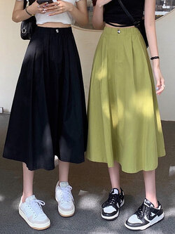 กระโปรงยาว กระโปรงยาวทรงเอ กระโปรงทำงาน