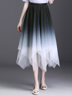 กระโปรงเอวยืด มีไซส์เดียวรอบเอว 64-80 ซม.เหมาะสำหรับผู้สวมน้ำหนักตัว40-60กิโลกรัม