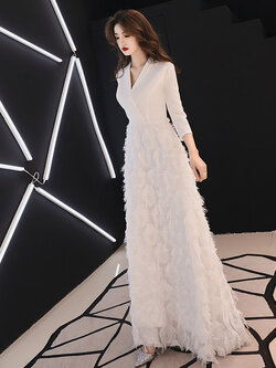 ชุดราตรี ชุดออกงาน ดีไซน์หรู แบรนด์ Angel