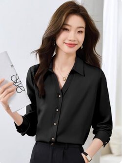 เสื้อสีดำสุภาพ เรียบหรู ดูดี เหมาะกับทุกโอกาส | เสื้อผู้หญิงสุภาพ