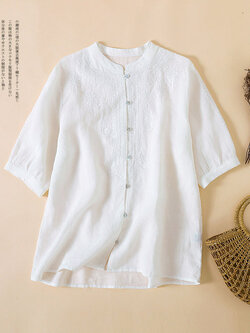 เสื้อลินิน แบบเสื้อสวยๆ เสื้อผ้าฝ้ายลินิน เสื้อเชิ้ตผ้าลินิน BY LININ