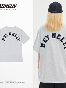เสื้อยืดคอกลม ผู้ชาย เสื้อยืดผู้ชายเกาหลี เสื้อยืดเกาหลี แบรนด์ NELLY