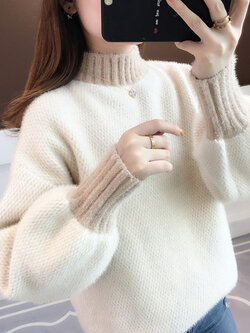 เสื้อไหมพรม เสื้อไหมพรมแขนยาว