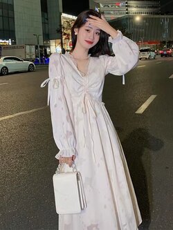 แบบชุดเดรสสวยๆ ชุดเดรสน่ารักๆสไตล์เกาหลี