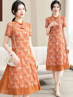 เดรสวัยผู้ใหญ่40-60ปี เดรสคุณแม่ ชุดเดรสทำงานวัยผู้ใหญ่ สนใจทักแชท