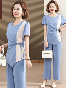 เสื้อผ้าคุณแม่วัย 60 เสื้อคนแก่ผู้หญิงวัย60