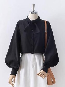 เสื้อสีดำสุภาพ เรียบหรู ดูดี เหมาะกับทุกโอกาส | เสื้อผู้หญิงสุภาพ