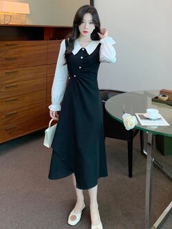 แบบชุดเดรสสวยๆ ชุดเดรสน่ารักๆสไตล์เกาหลี