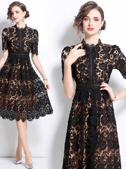 เดรสสีดำสุภาพ เรียบหรู ดูดี เหมาะกับทุกโอกาส | เดรสผู้หญิงแฟชั่นสุภาพ