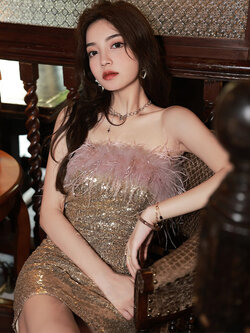 ชุดราตรี ชุดราตรีสวยหรู แบบ ทันสมัย Evening dress