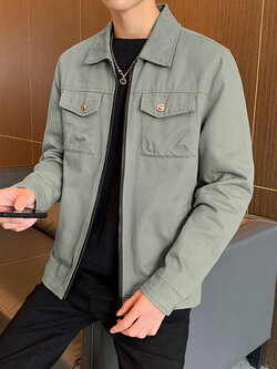 เสื้อแจ็คเก็ตเบสบอล เสื้อคลุม เสื้อแขนยาวสไตล์เกาหลี