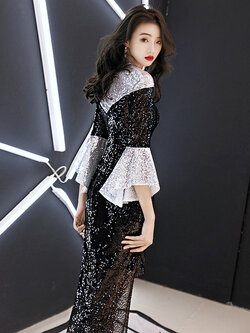 ชุดราตรี ชุดราตรีสวยหรู แบบ ทันสมัย Evening dress