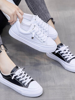 รองเท้าผ้าใบ ผู้หญิง รองเท้าผ้าใบวัยรุ่น แบรนด์ RENBEN