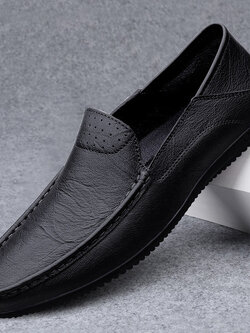 รองเท้าหนังผู้ชาย มีไซส์39-44 รองเท้าโลฟเฟอร์ชาย Slip-On Shoes