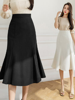 กระโปรงยาว กระโปรงยาวทรงเอ กระโปรงทำงาน