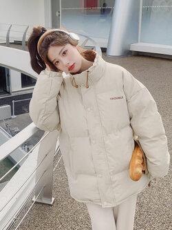 เสื้อโค้ท เสื้อโค้ทกันหนาว เสื้อโค้ทใส่เที่ยวต่างประเทศ ยี่ห้อ: Qianziqian