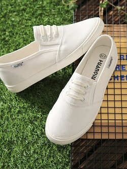 รองเท้าผ้าใบ ผู้หญิง รองเท้าผ้าใบวัยรุ่น แบรนด์ RENBEN