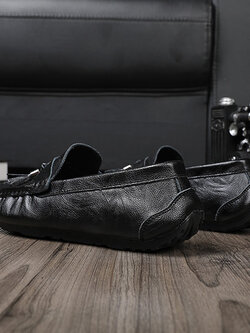 รองเท้าหนังผู้ชาย มีไซส์39-44 รองเท้าโลฟเฟอร์ชาย Slip-On Shoes