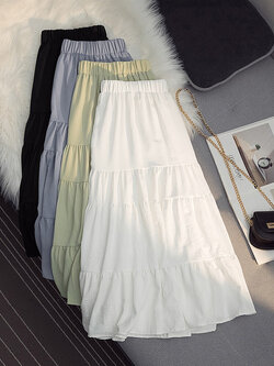 กระโปรงยาว กระโปรงยาวทรงเอ กระโปรงทำงาน