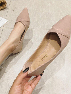 รองเท้าคัทชูผู้หญิง รองเท้าส้นแบนผู้หญิง