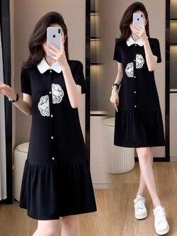 เดรสสีดำสุภาพ เรียบหรู ดูดี เหมาะกับทุกโอกาส | เดรสผู้หญิงแฟชั่นสุภาพ