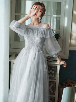 ชุดราตรี ชุดออกงาน ดีไซน์หรู แบรนด์ Angel