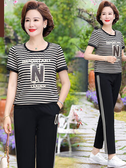 เสื้อผ้าคุณแม่วัย 60 เสื้อคนแก่ผู้หญิงวัย60