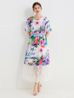 ชุดเดรสยาวสวยๆ ชุดเดรสยาวใส่สบาย ใส่ทำงาน