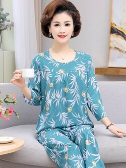 ชุดนอนคุณแม่ ชุดนอนบิ๊กไซส์ ชุดนอนคุณแม่ ชุดนอนคุณย่า ชุดนอนคุณยาย