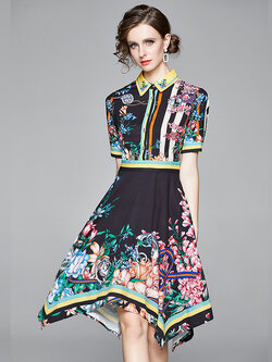 ชุดเดรสเรียบหรูดูแพง เดรสแบรนด์ DG Boutique