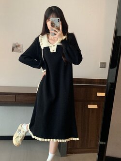 เดรสสาวอวบ มีไซส์ L-4XLอกเสื้อ 38-47 นิ้ว ใส่ได้ทั้งสาวหุ่นดีน่ารักจนถึงสาวอวบพลัสไซส์ จัดส่งฟรี! ทักแชทสั่งซื้อ