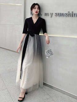 ชุดราตรี ชุดออกงาน ดีไซน์หรู แบรนด์ Angel