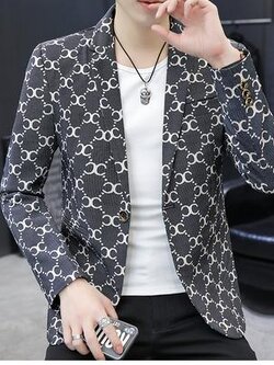 สูท Blazers ผู้ชาย เสื้อคลุมสไตล์สูท สำหรับผู้ชาย