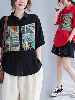 เสื้อลินิน เสื้อผ้าฝ้ายลินิน เสื้อเชิ้ตผ้าลินิน