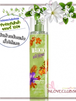 Bath & Body Works / Diamond Shimmer Mist 236 ml. (Waikiki Beach Coconut) *Limited Edition